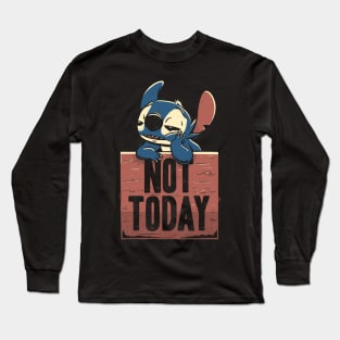Stitch Not Today Long Sleeve T-Shirt